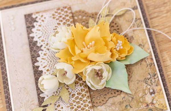 Crafters Companion - Flower Forming Foam Natural White