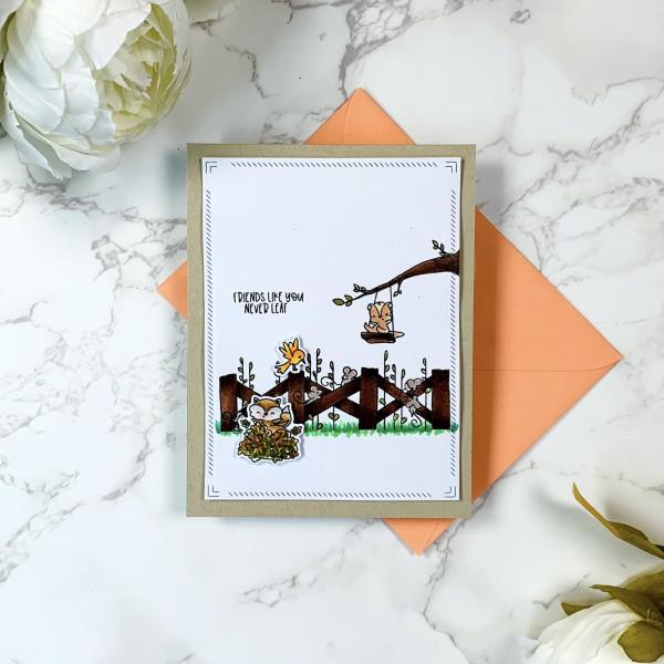 LDRS-Creative Campfire Friends Pocket Pals Clear Stamps
