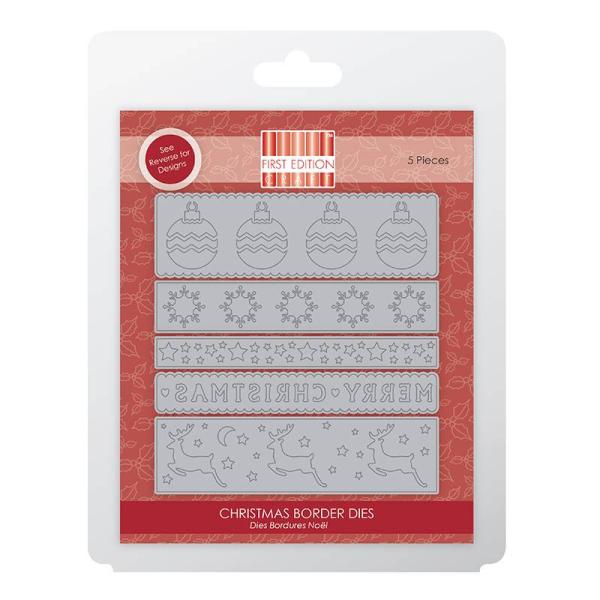 First Edition Die Set "Christmas Border"