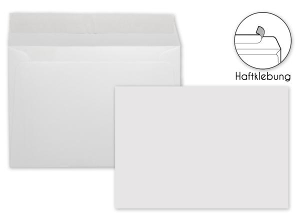 Briefumschlag DIN C5 120g/m² oF Haftklebung in weiss