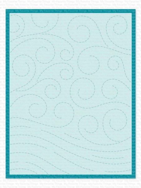 My Favorite Things Die-namics "Snow Swirls Cover-Up" | Stanzschablone | Stanze | Craft Die