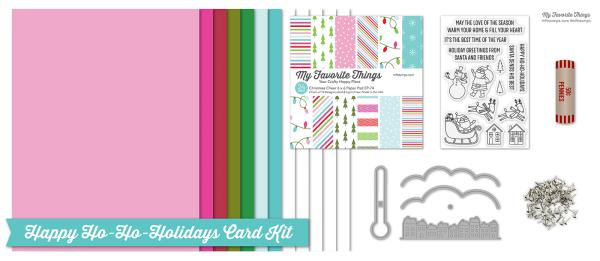 My Favorite Things "Happy Ho-Ho-Holidays" Card Kit - Karten Komplett Set | Stanzschablone | Stanze | Craft Die