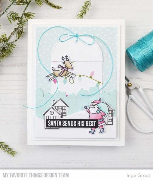 My Favorite Things "Happy Ho-Ho-Holidays" Card Kit - Karten Komplett Set | Stanzschablone | Stanze | Craft Die