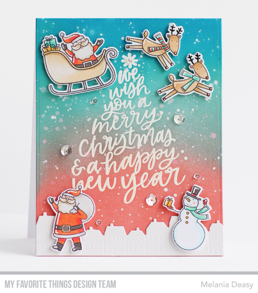 My Favorite Things "Happy Ho-Ho-Holidays" Card Kit - Karten Komplett Set | Stanzschablone | Stanze | Craft Die