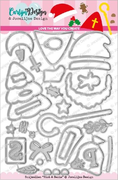 Carlijn Design Sint & Santa  Cutting Dies - Stanzen