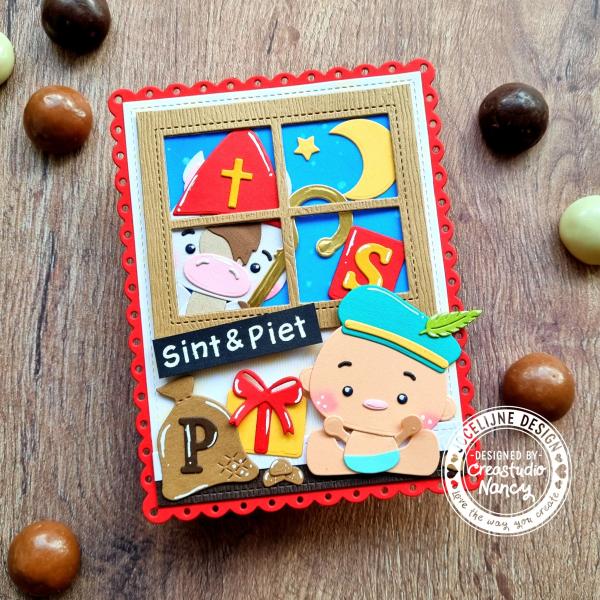Carlijn Design Sint & Santa  Cutting Dies - Stanzen