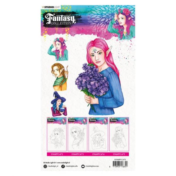 Studio Light - Clear Stamp Clear stamp Fantasy collection 3.0 nr.475