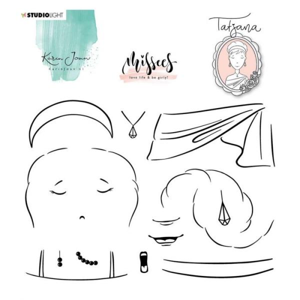 Studio Light - Clear Stamp Clear Stamp Karin Joan Missees collection Tatjana nr.06
