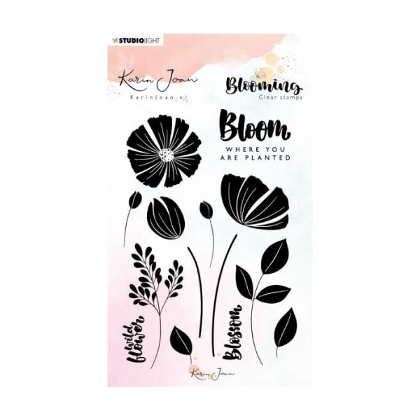 Studio Light - Clear Stamp Clear Stamp A6 Karin Joan Blooming Nr.01