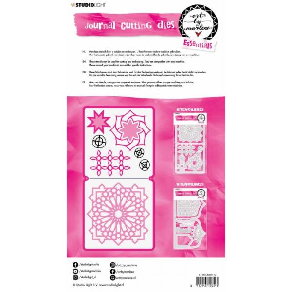 Studio Light Die Cut - Stanze - Cutting - embossing die Journal 142x282mm nr.12