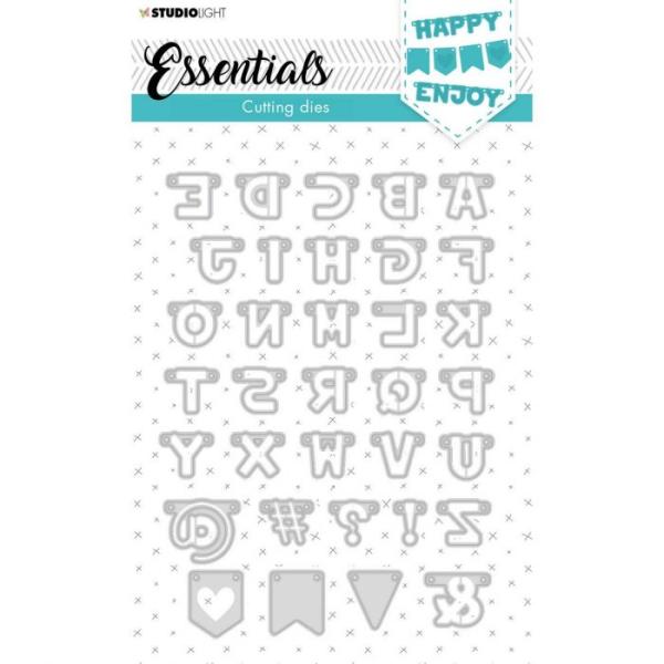 Studio Light Die Cut - Stanze - Essentials cutting die Garland alphabet nr.126