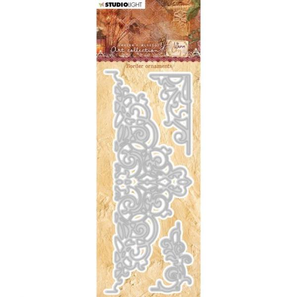 Studio Light Die Cut - Stanze - Warm - cozy cutting die Border ornaments nr.90