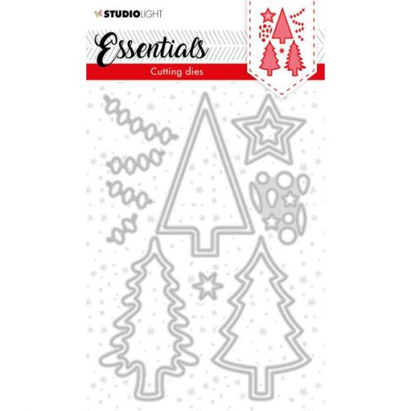 Studio Light Die Cut - Stanze - Essentials cutting die Christmas trees Nr.61