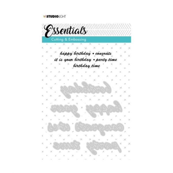 Studio Light Die Cut - Stanze - Essentials embossing die Nr.187