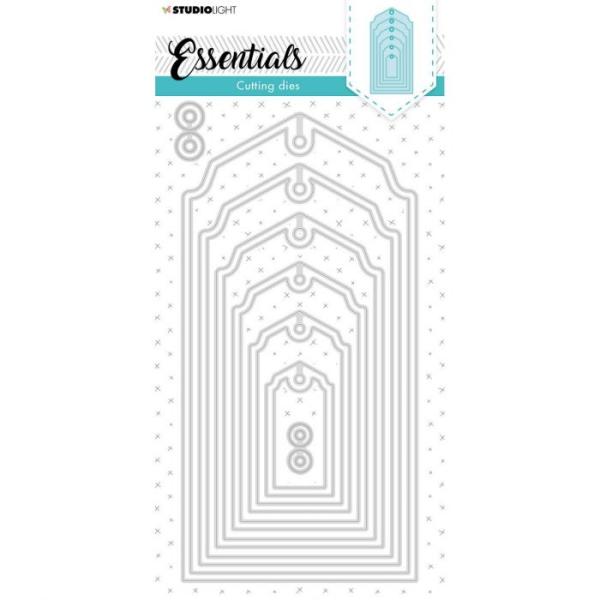 Studio Light Die Cut - Stanze - Essentials cutting die Urban Tag nr.105