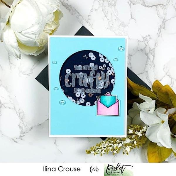 Picket Fence Studios Crafty Friends Sequin Mix  Pailetten