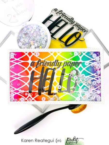 Picket Fence Studios Crafty Friends Sequin Mix  Pailetten