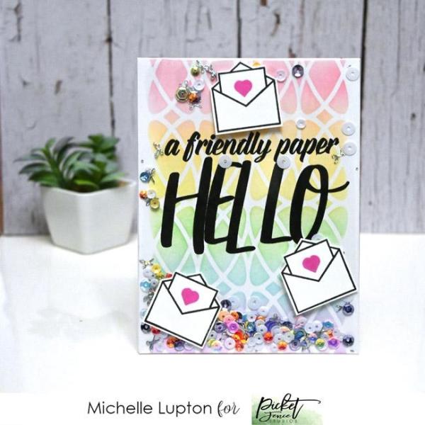 Picket Fence Studios Crafty Friends Sequin Mix  Pailetten