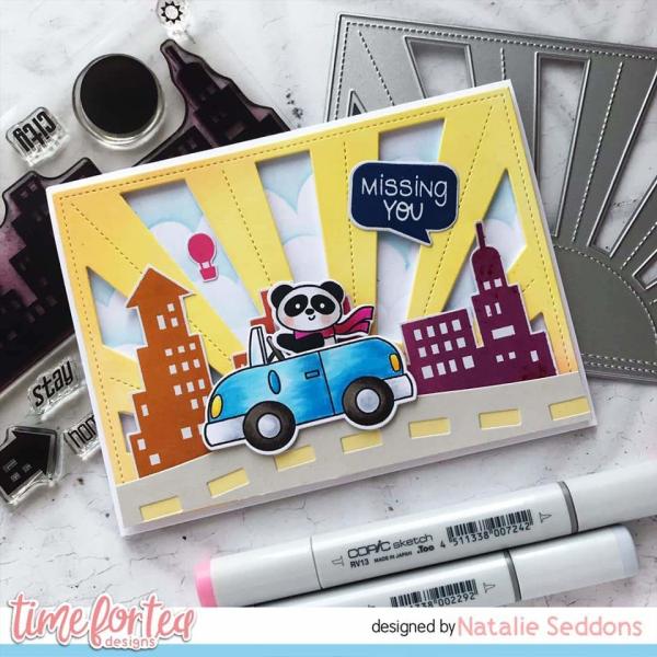 Time For Tea Clear Stamps Designs City Break 