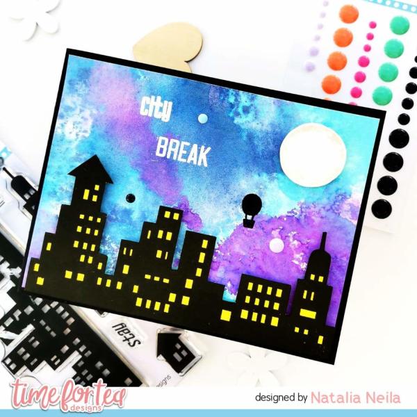 Time For Tea Clear Stamps Designs City Break 