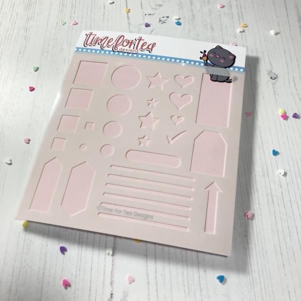 Time For Tea Stencil Designs Journaling Essentials