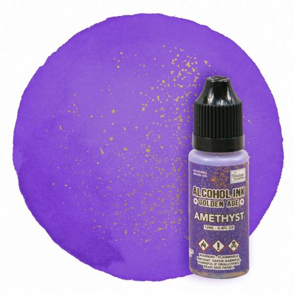 Couture Creations Alcohol Ink Golden Age Amethyst