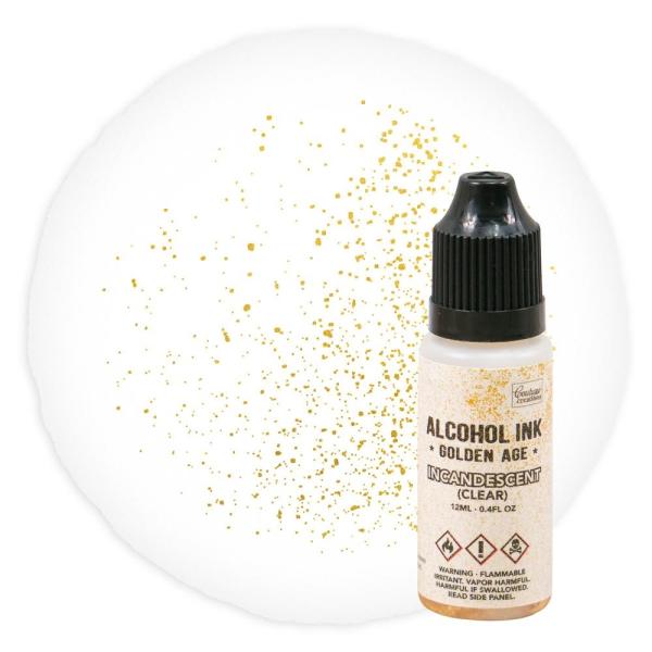 Couture Creations Alcohol Ink Golden Age Incandescent (Clear)