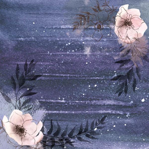 Studio Light - Designpapier  - Moon Flower 6x6 Inch 