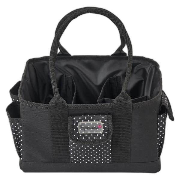 Papermania - Craft Tote Bag Liquorice Dot - Bastelttasche gepunktet