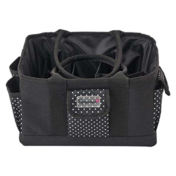 Papermania - Craft Tote Bag Liquorice Dot - Bastelttasche gepunktet