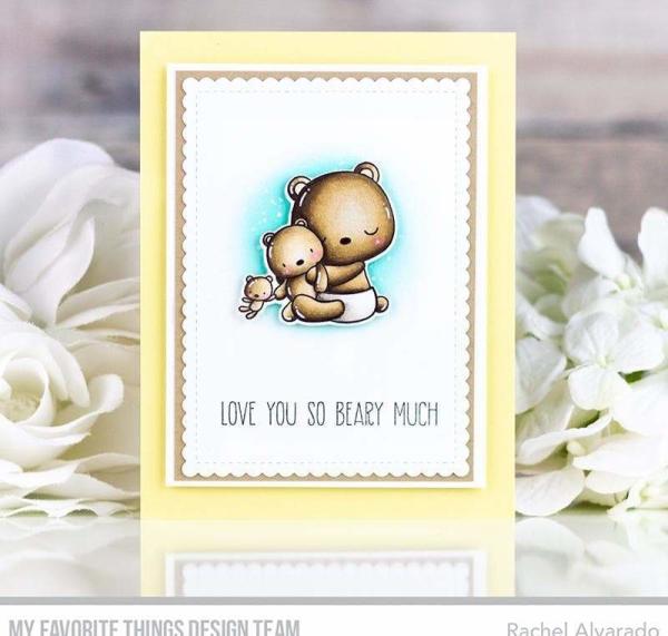 My Favorite Things Stempelset "Bear Hugs" Clear Stamp Set