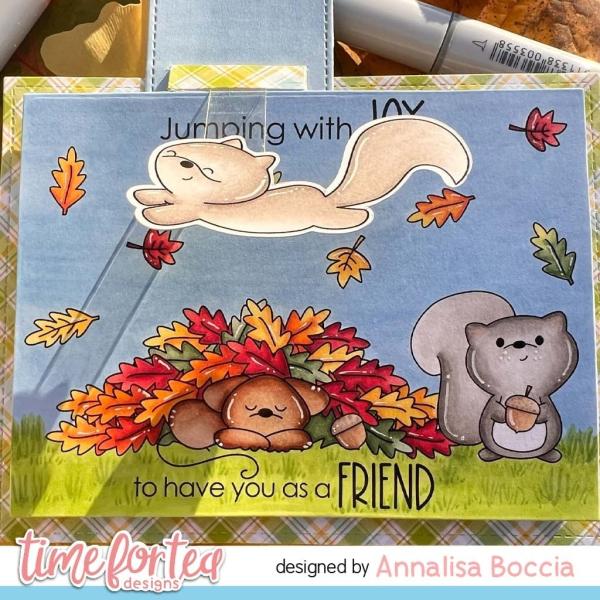 Time For Tea Clear Stamps Designs Jumping With Joy 