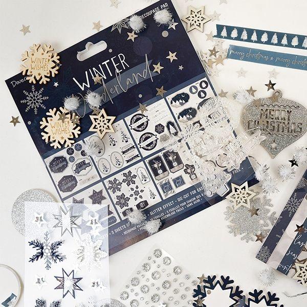 Dovecraft Craft Clear Stamps - Winter Wonderland