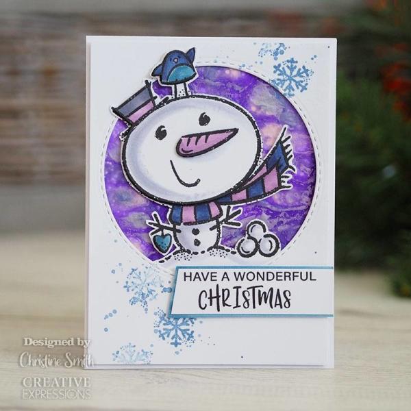 Woodware Useful Christmas   Clear Stamps - Stempel 