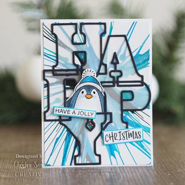 Woodware Peter Penguin   Clear Stamps - Stempel 