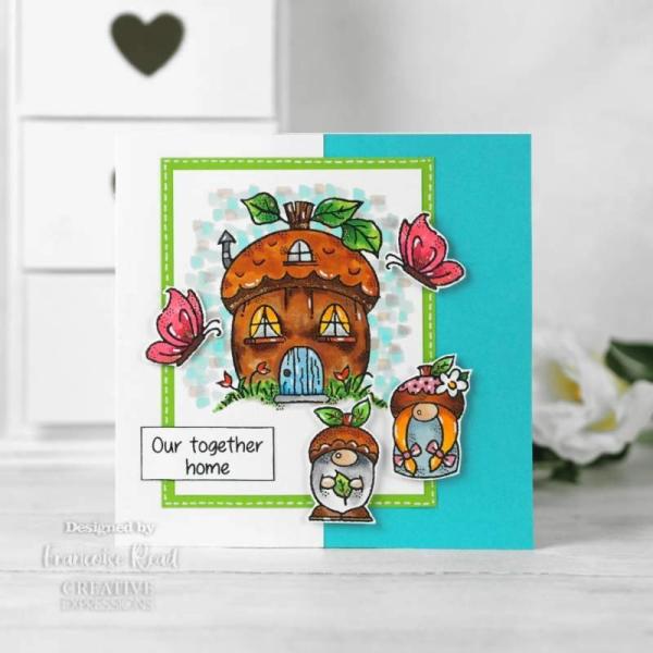 Woodware Mushroom Cup   Clear Stamps - Stempel 