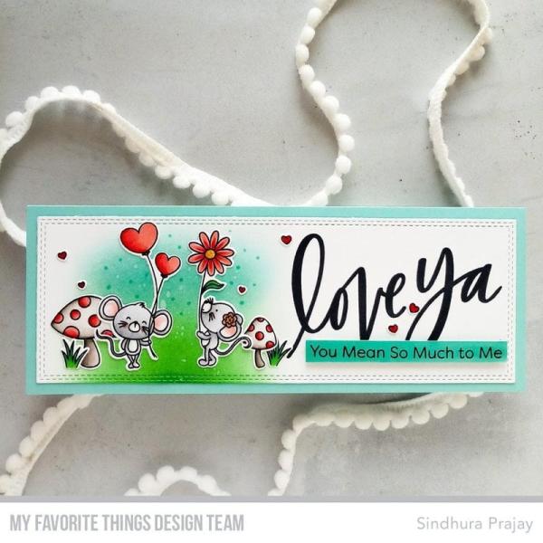 My Favorite Things Stempelset "Love Ya" Clear Stamp Set