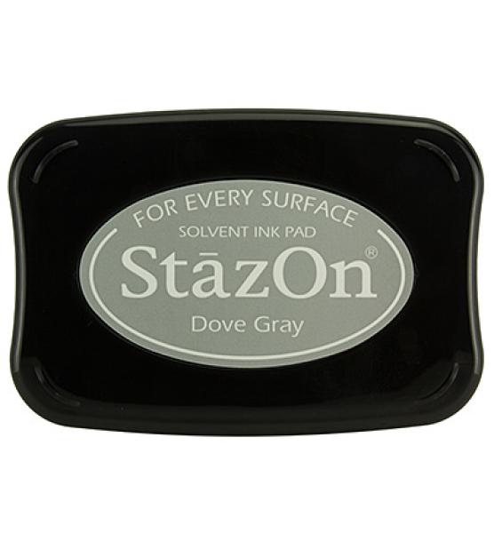Tsukineko StazOn Inkpad - Dove Gray   - Permanent Stempelkissen