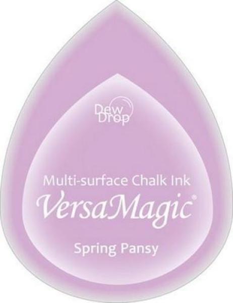 Tsukineko VersaMagic Dew Drops  - Spring Pansy   - Kreide Stempelkissen