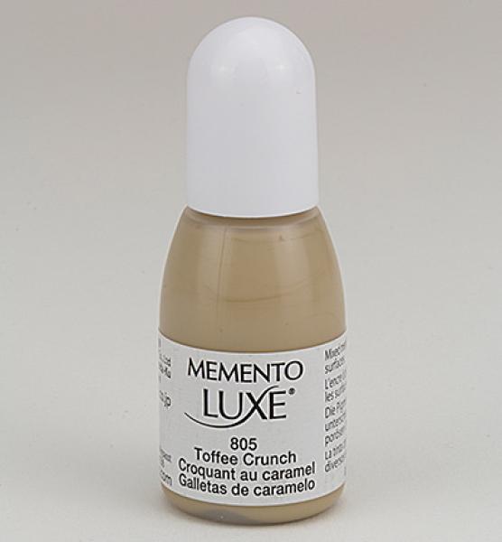 Tsukineko Memento Luxe Reinker - Toffee Crunch   - Nachfülltinte