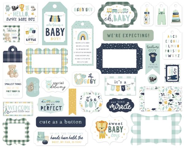Echo Park "It´s a Boy" Frames & Tags