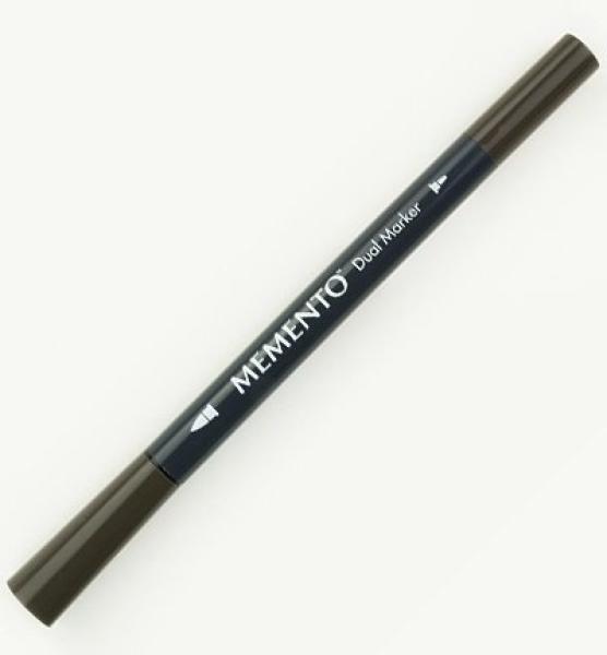 Tsukineko - Memento Ink Marker Dual Tip - Espresso Truffle   