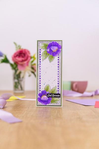 Gemini Elegant Flourish 3D Embossing Folder - Prägeschablone - Elegantes Design
