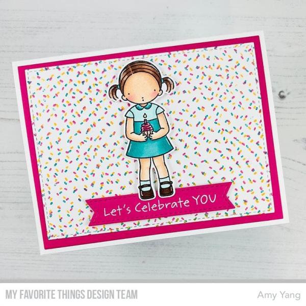 My Favorite Things Stempelset "Sweet Birthday Girl" Clear Stamp Set