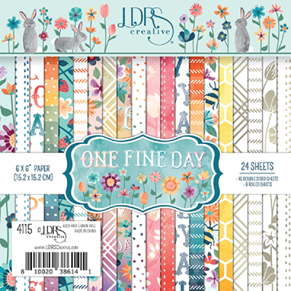 LDRS-Creative  One Fine Day 6x6 Inch Paper Pack (LDRS4115) Paper Pack 6x6