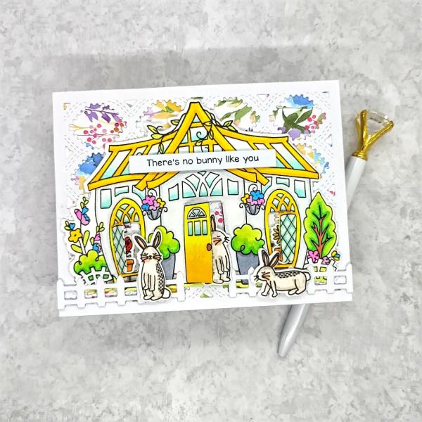 LDRS-Creative Greenhouse Pocket Pals 4x6 Inch Clear Stamps