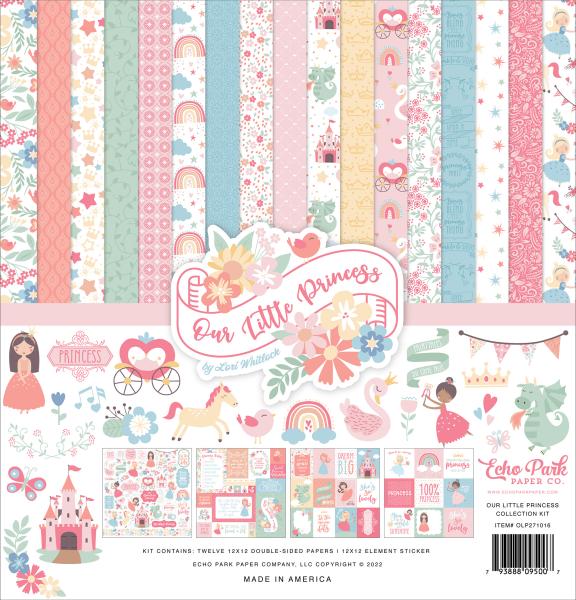 Echo Park "Our Little Princess" 12x12" Collection Kit