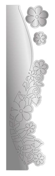 Gemini Cute Florals Stamp & Die  - Stempel & Stanze 