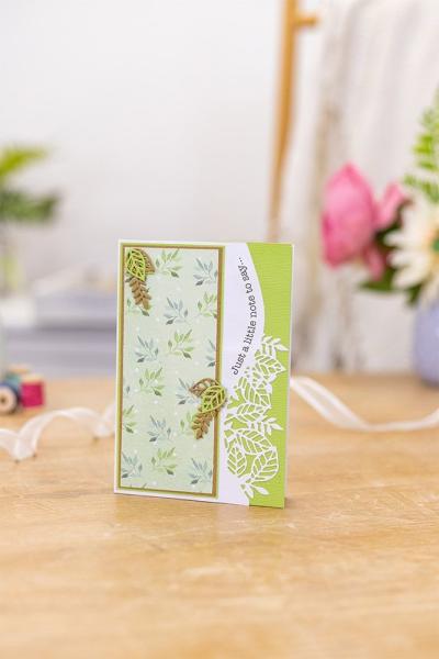 Gemini In The Foliage Stamp & Die  - Stempel & Stanze 
