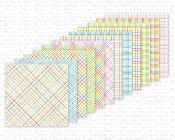 My Favorite Things Pretty in Plaid 6x6 Inch Paper Pad